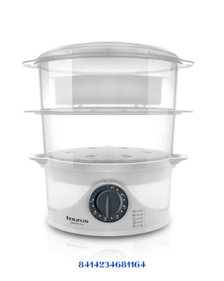 TAURUS SALUTECOOK STEAM COOKER -800W-6L