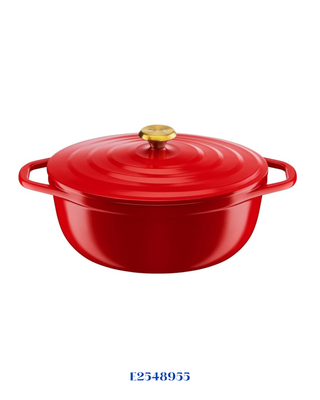 TEFAL AIR OVAL STEWPOT30X23 CM -قدر تيفال الهوائي ٣٠*٢٣ سم