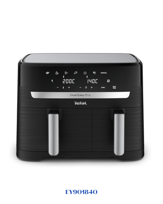 TEFAL DUAL EASY FRY AIR FRYER 8.3 L
