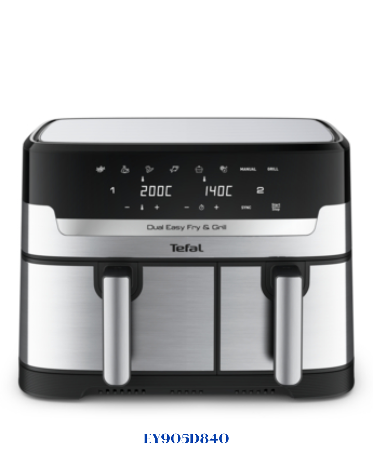 TEFAL DUAL EASY FRY AIR FRYER 8.3 L