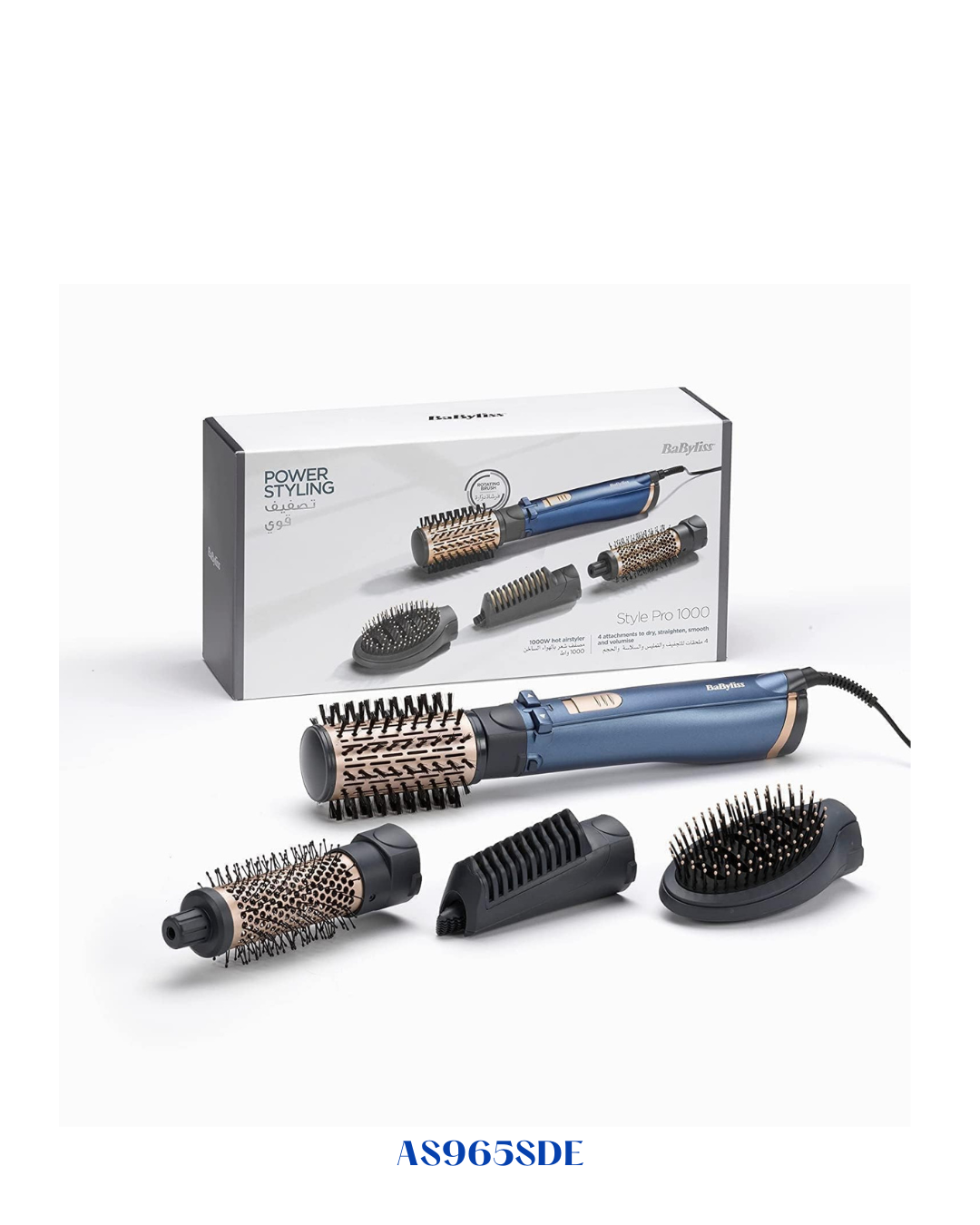 BABYLISS 4-IN-1 ROTATING AIR STYLER 1000W​