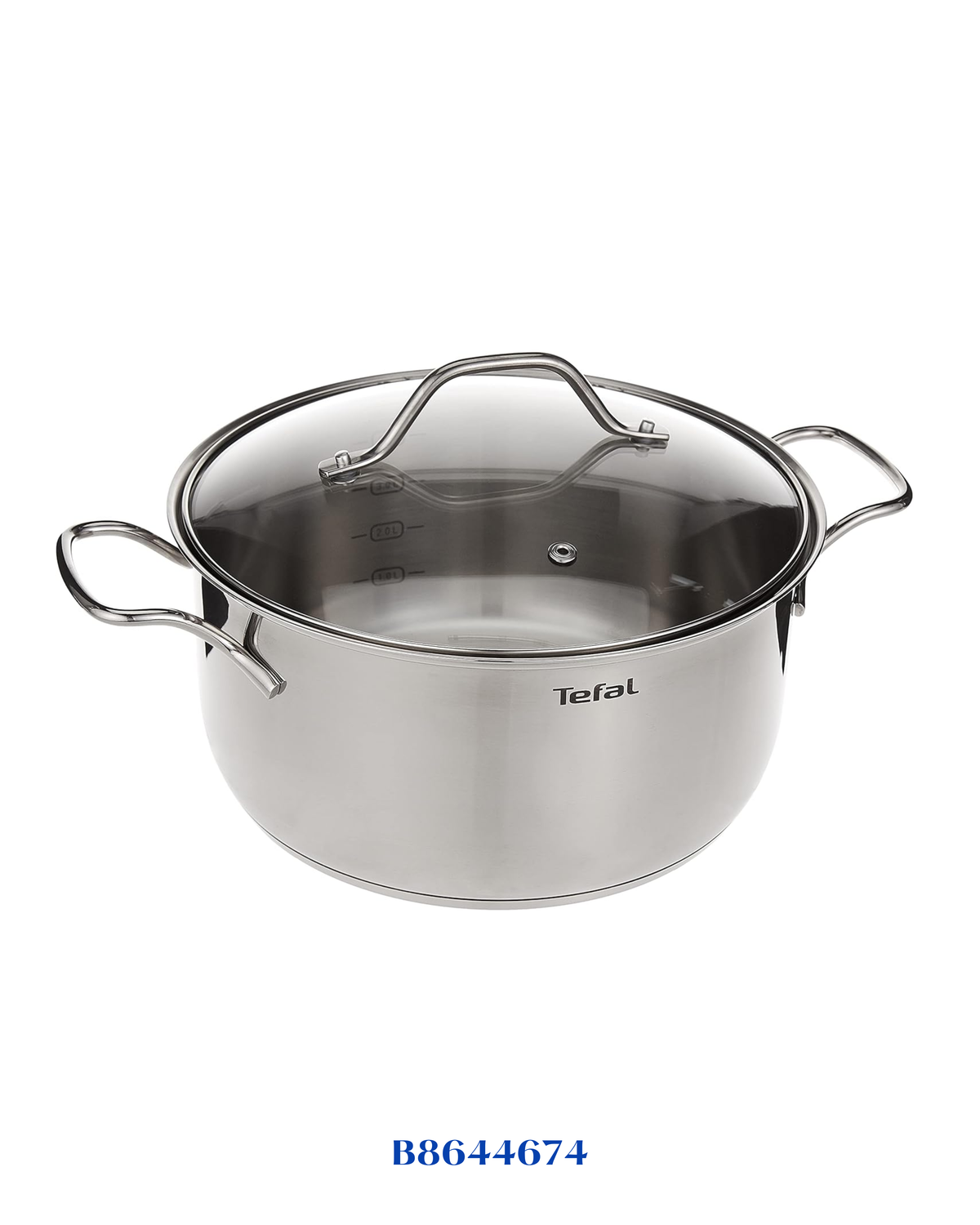 TEFAL-STAINLESS STEEL 24CM-قدر تيفال ستنلس ستيل