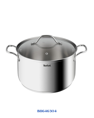 TEFAL-STAINLESS STEEL 26CM-قدر تيفال ستنلس ستيل