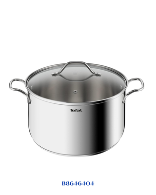 TEFAL-STAINLESS STEEL 28CM-قدر تيفال ستنلس ستيل