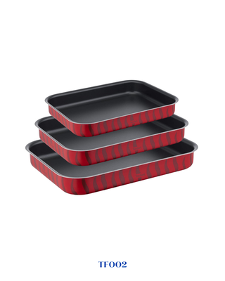 TEFAL TEMPO FLAME OVEN DISH SET-41X29CM-37X27CM-31X24CM