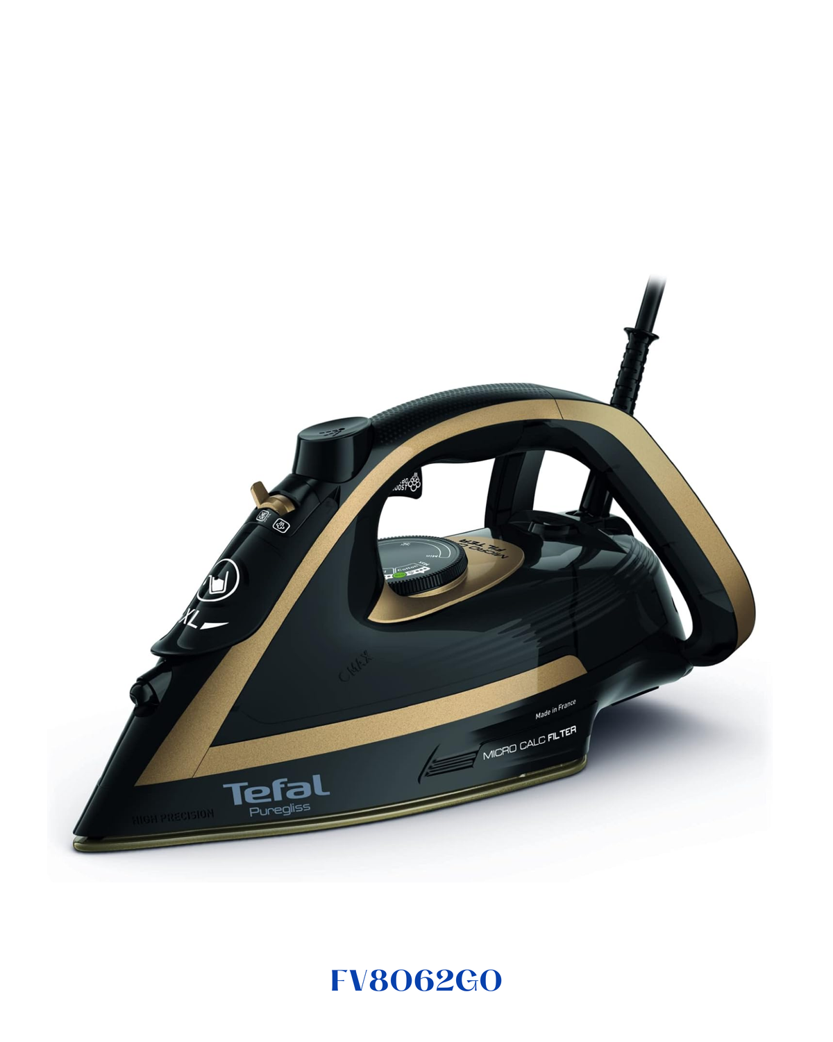 TEFAL PUREGLISS STEAM IRON 3000W-270ML​
