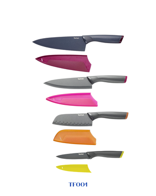 TEFAL FRESH CHEF KNIFE SET 20-15-12-9 CM-
