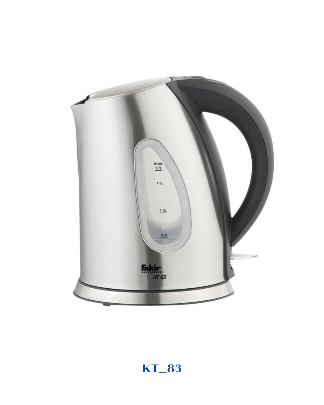FAKIR ELECTRIC KETTLE SILVER – 2200W – 1.7L​