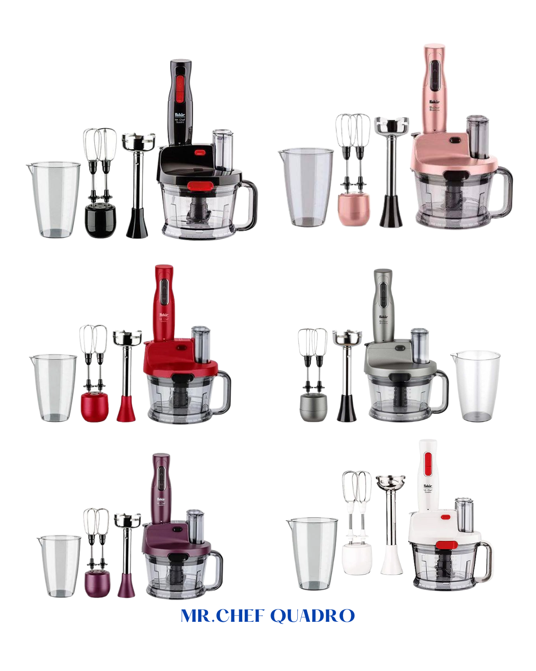 FAKIR MR CHEF QUADRO BLENDER SET 1000W