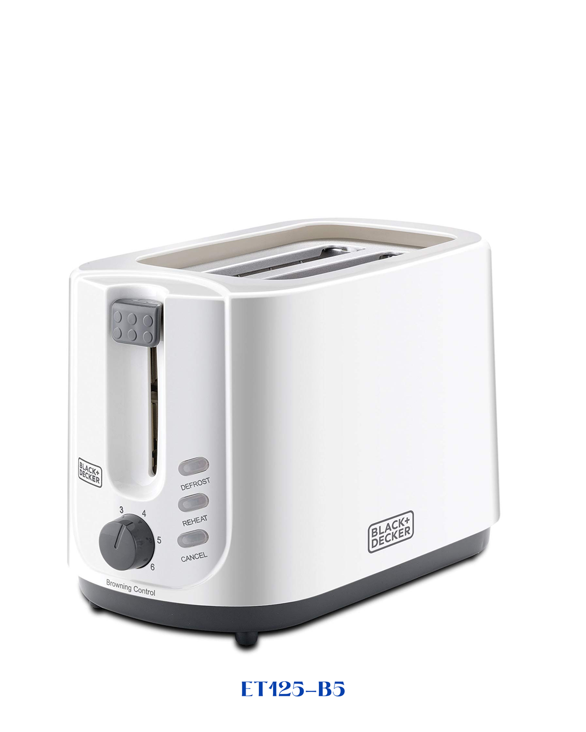 BLACK&amp;DECKER 2 SLICE COOL TOUCH TOASTER 750W