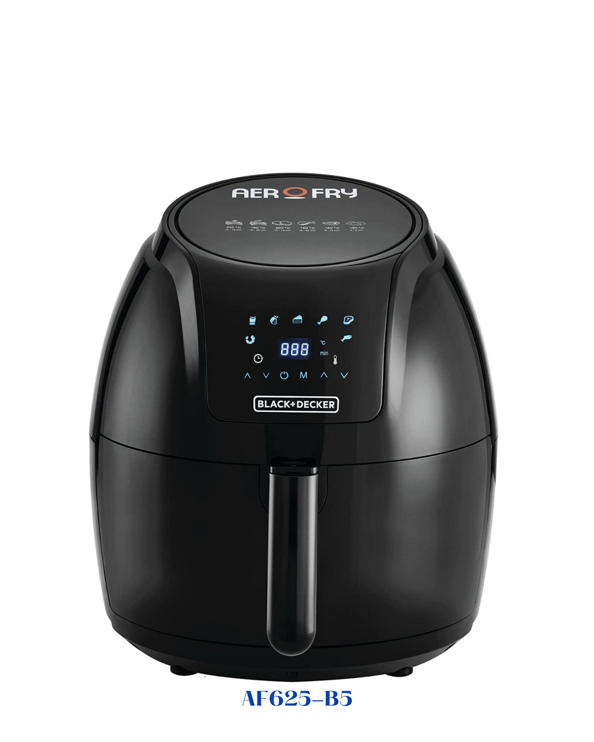 BLACK&amp;DECKER AEROFRY – DIGITAL AIR FRYER 1800W-5.6L
