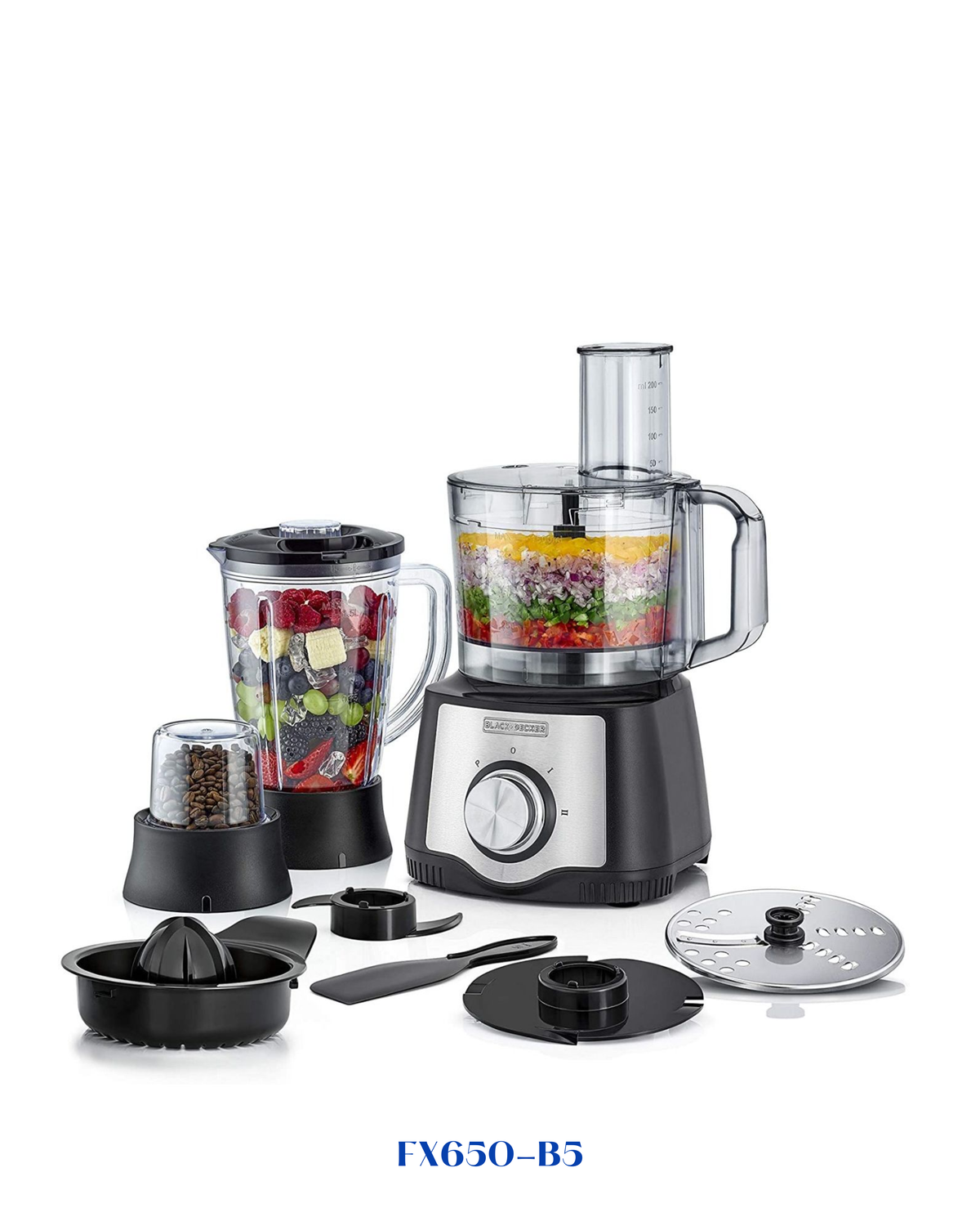 BLACK&amp;DECKER FOOD PROCESSOR 600W