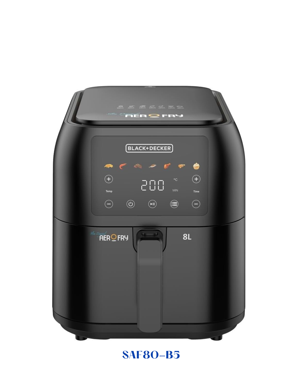 BLACK&amp;DECKER DIGITAL AIR FRYER 1700W-8L