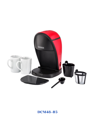 BLACK&amp;DECKER TWIN SERVE COFFEE MAKER 450W-250ML