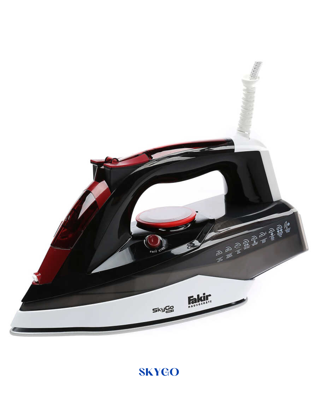 FAKIR STEAM IRON SKYGO RED 2800W