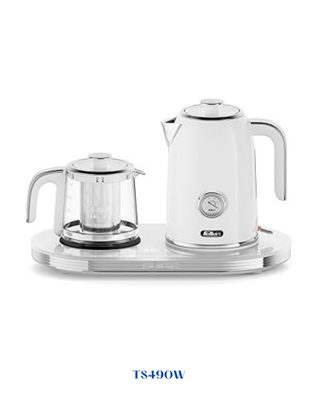 FELLER GERMANY 2200W 2-IN-1 RETRO TEAMAKER/COFFEE MAKER 1.7L