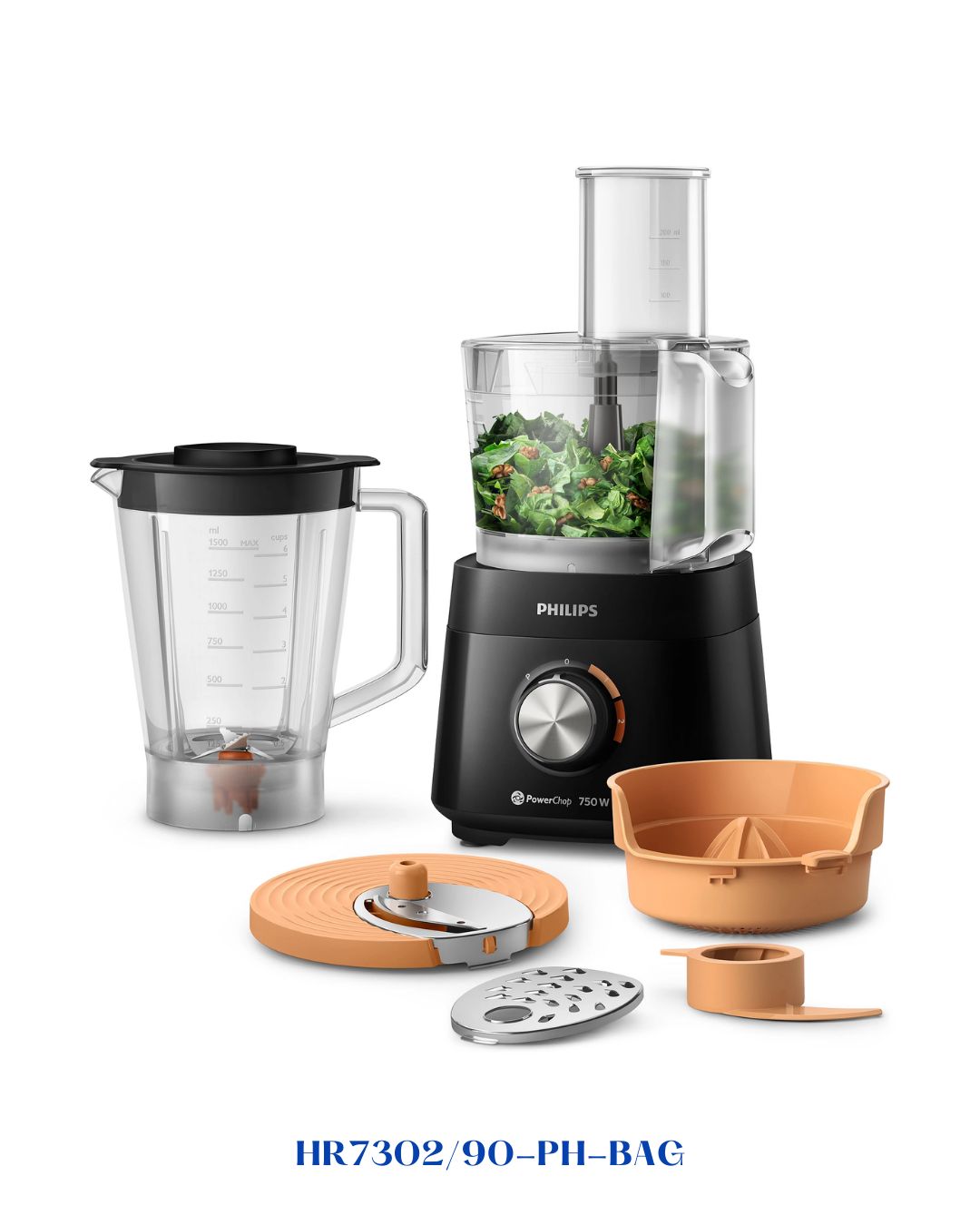 PHILIPS 5000 SERIES FOOD PROCESSOR 750W 1.5L