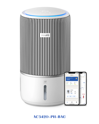 PHILIPS PUREPROTECT WATER 3400 AIR PURIFIER &amp; HUMIDIFIER 43W