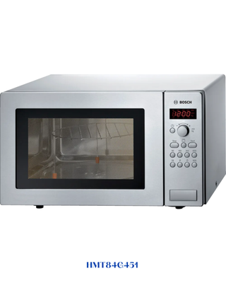 BOSCH  STAINLESS SERIES 4 MICROWAVE, 900 W, 25 L -ميكرويف بوش