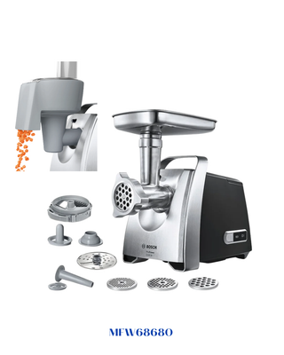 BOSCH PROPOWER MEAT GRINDER BLACK/CHROME, 2200W