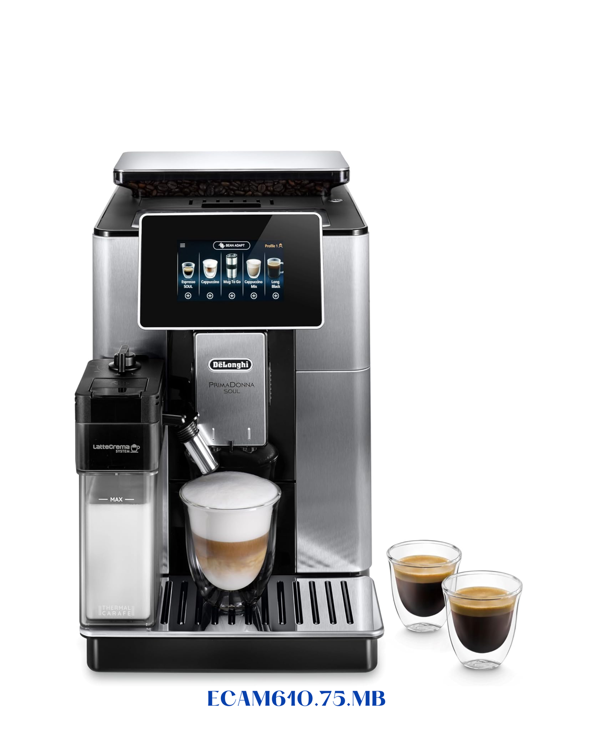 DELONGHI PRIMADONNA SOUL COFFEE MACHINE 1450W 2.2L