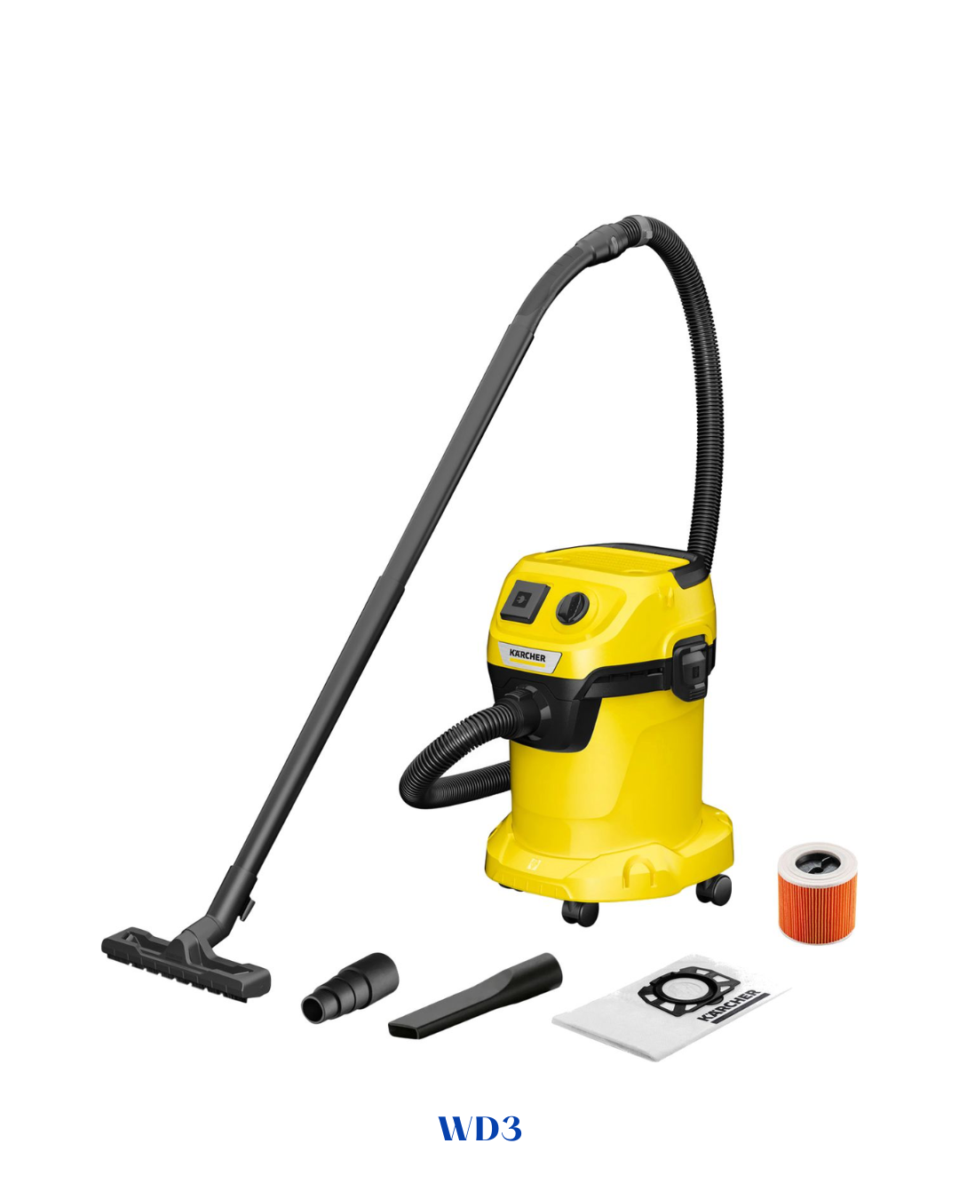 KARCHER WET &amp; DRY VACUUM CLEANER 1000W-17L