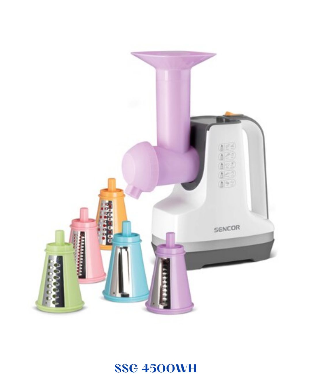 SENCOR Slicer and Grater with Ice Cream Maker_150W