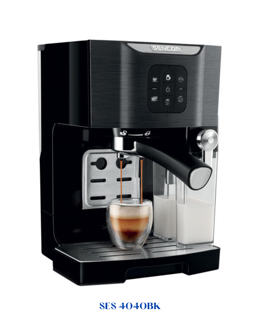 SENCOR Semi-automatic espresso machine_1450W_1.4L