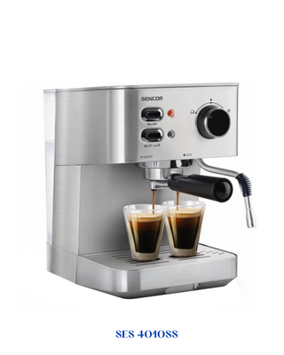 SENCOR  SEMI AUTOMATIC espresso machine _1,050W -1.5L