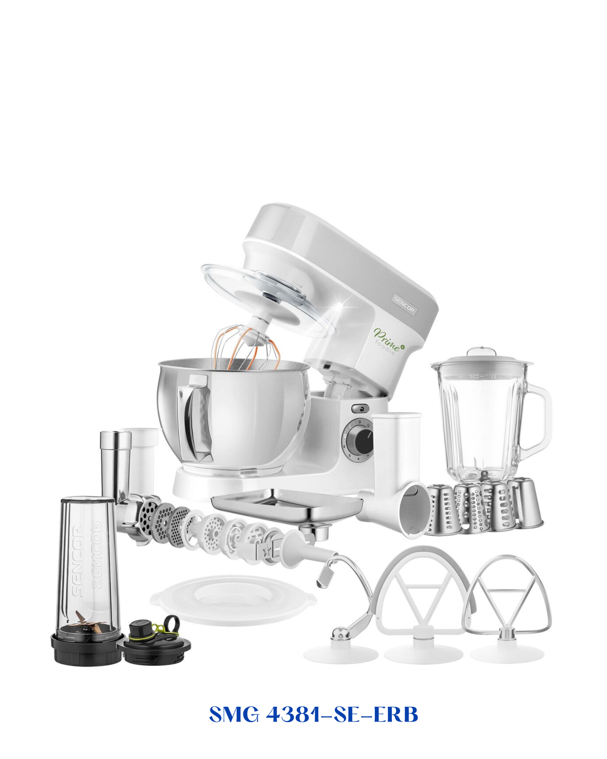 SENCOR MULTIFUNCTIONAL STAND MIXER 1200W 5L