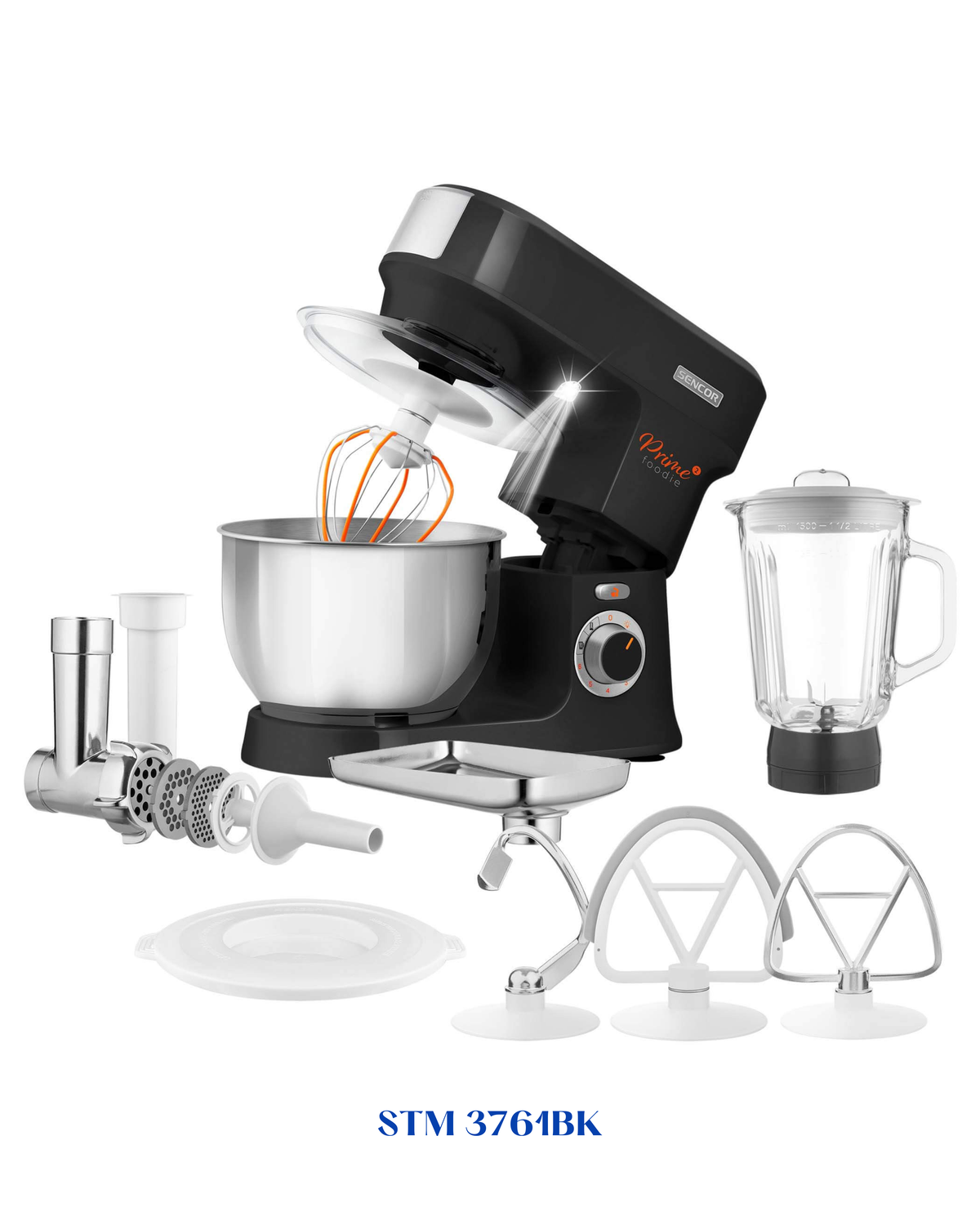 SENCOR MULTIFUNCTIONAL STAND MIXER 1000W 4.5L
