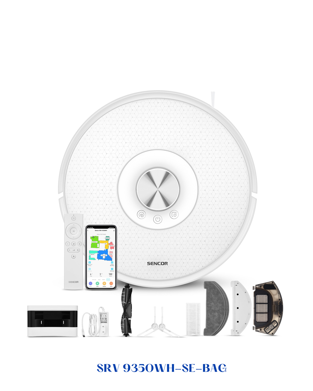 SENCOR ROBOTIC VACUUM CLEANER 50W 0.35L