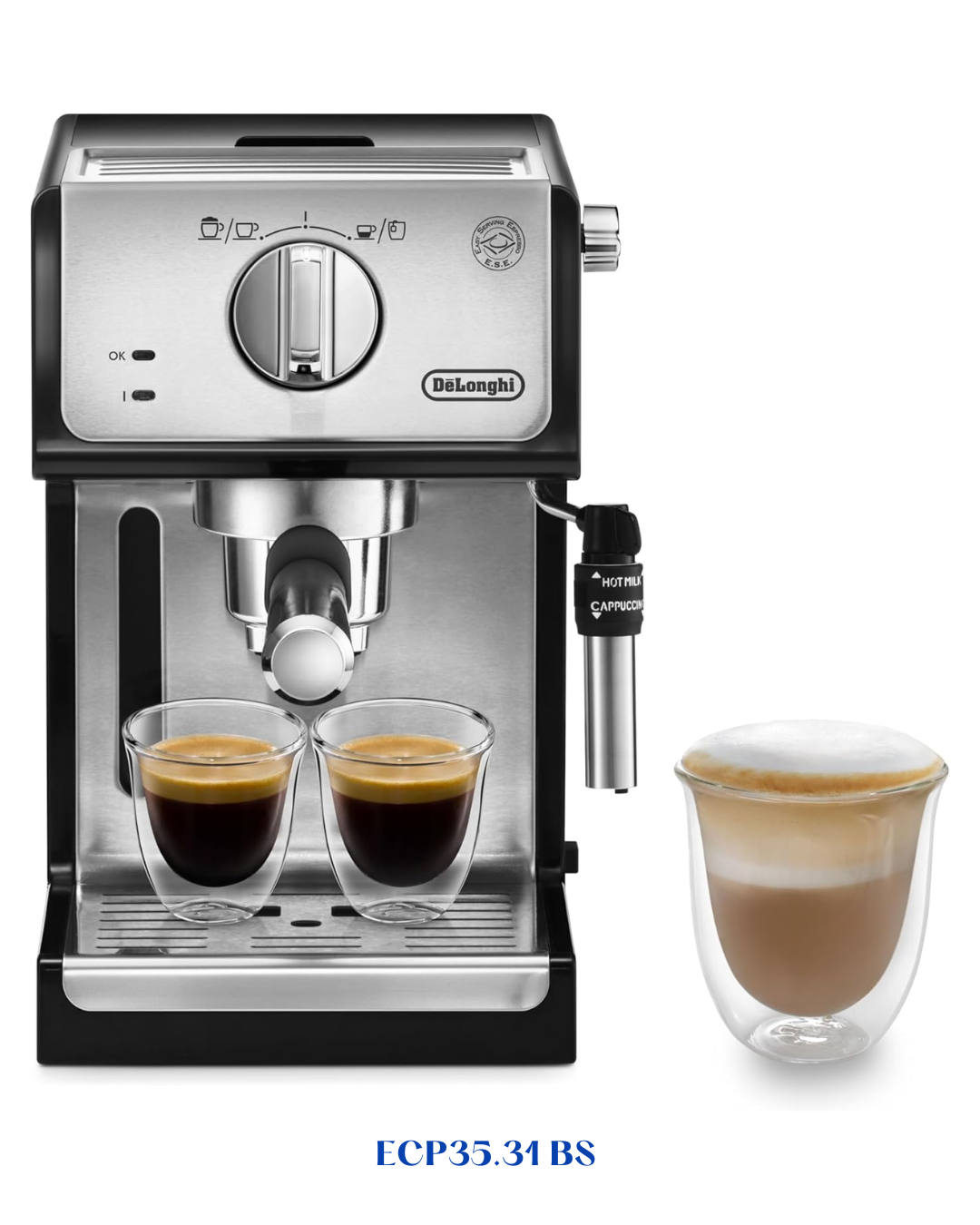 DELONGHI ESPRESSO MACHINE – BLACK