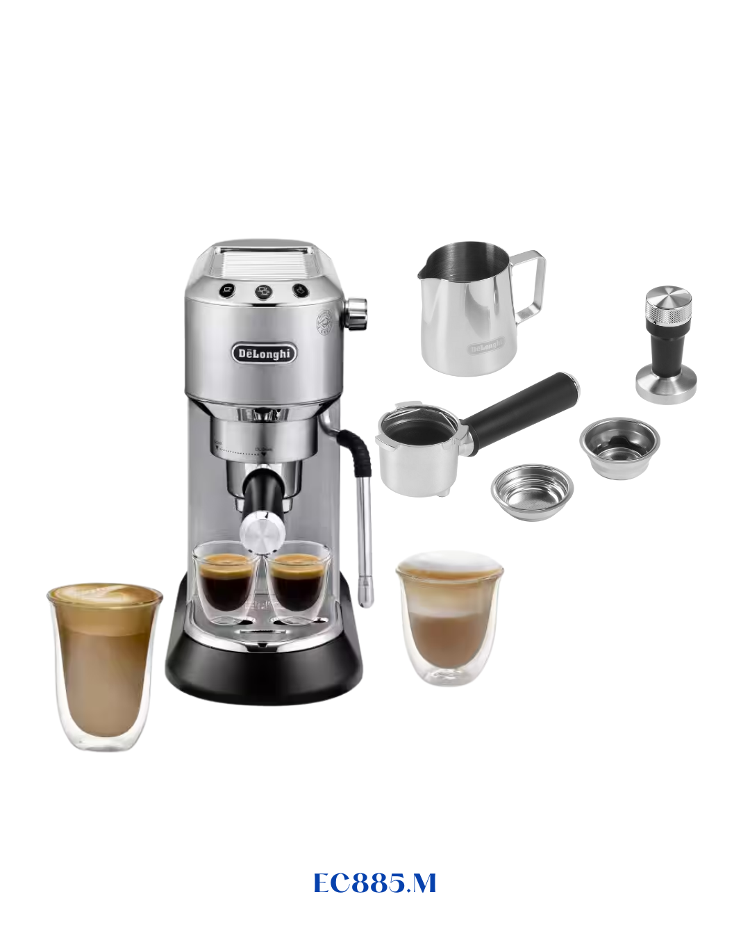 DELONGHI DEDICA ARTE ESPRESSO MACHINE – METAL