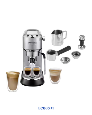 DELONGHI DEDICA ARTE ESPRESSO MACHINE – METAL