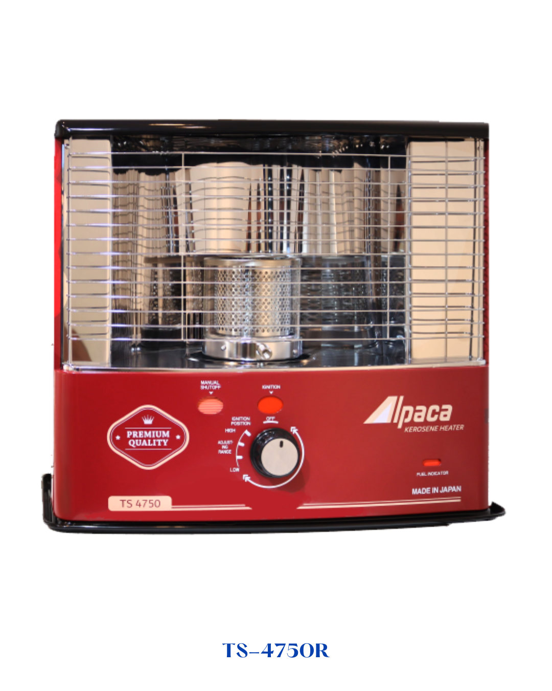 ALPACA LARGE RED OIL HEATER