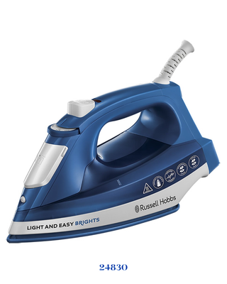 RUSSELL HOBBS LIGHT &amp; EASY BRIGHTS SAPPHIRE STEAM IRON-2400W