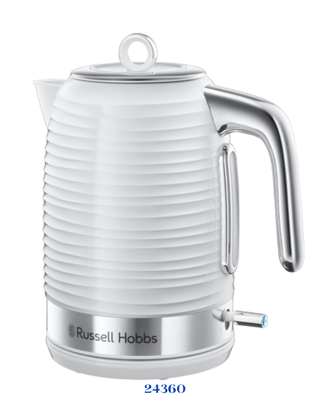 RUSSELL HOBBS INSPIRE WHITE KETTLE