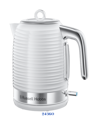 RUSSELL HOBBS INSPIRE WHITE KETTLE