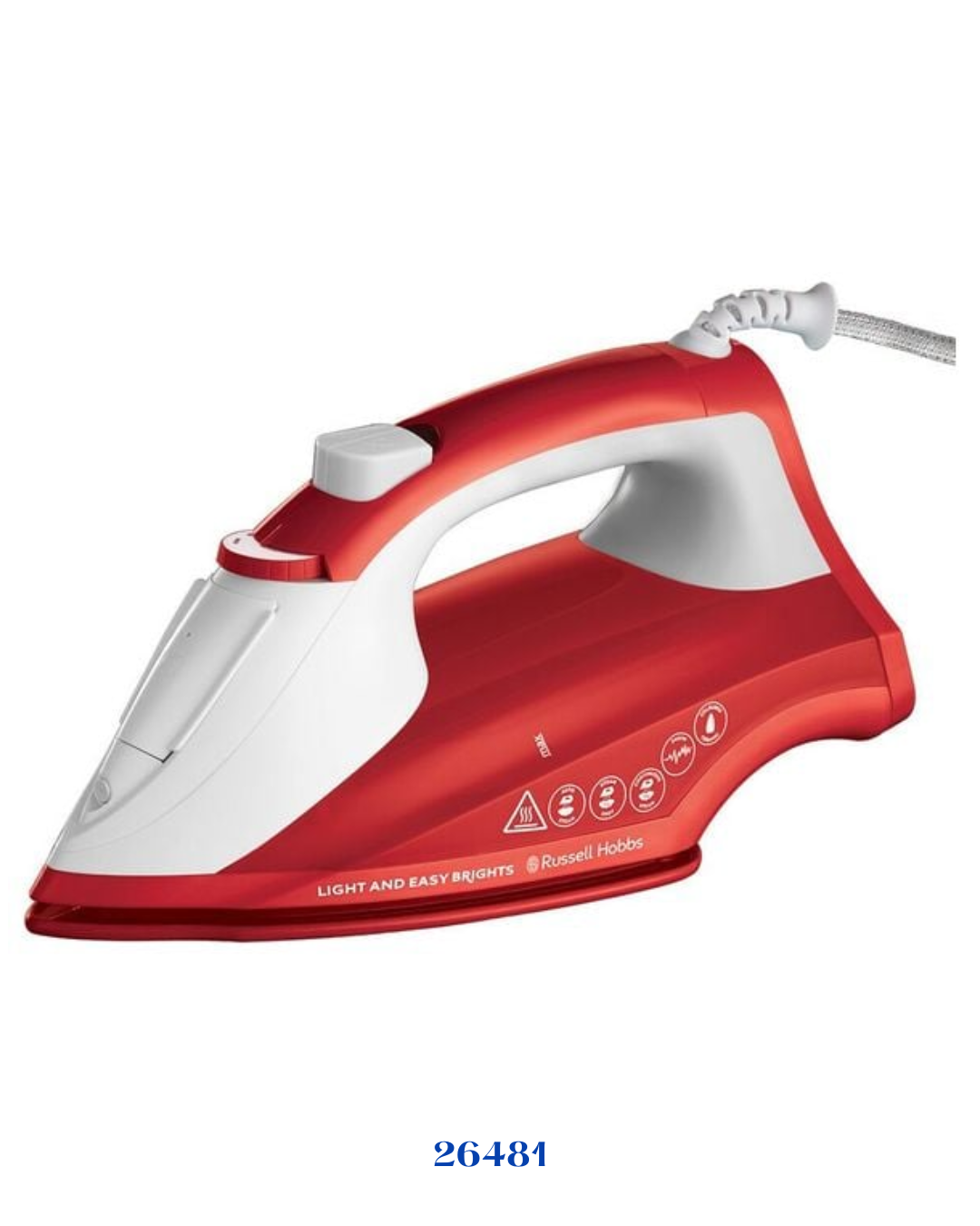 RUSSELL HOBBS LIGHT &amp; EASY BRIGHTS APPLE STEAM IRON_2400W_0.24L