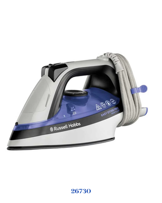 RUSSELL HOBBS EASY STORE PRO WRAP &amp; CLIP STEAM IRON_2400W_0.32ML