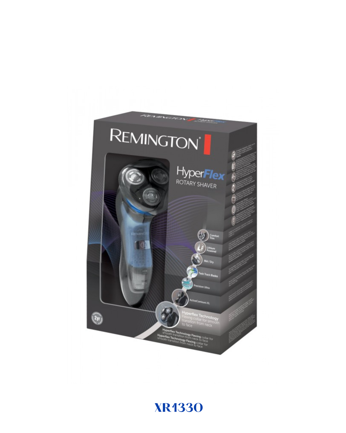 REMINGTON HYPER SERIES XR3 ROTARY SHAVER