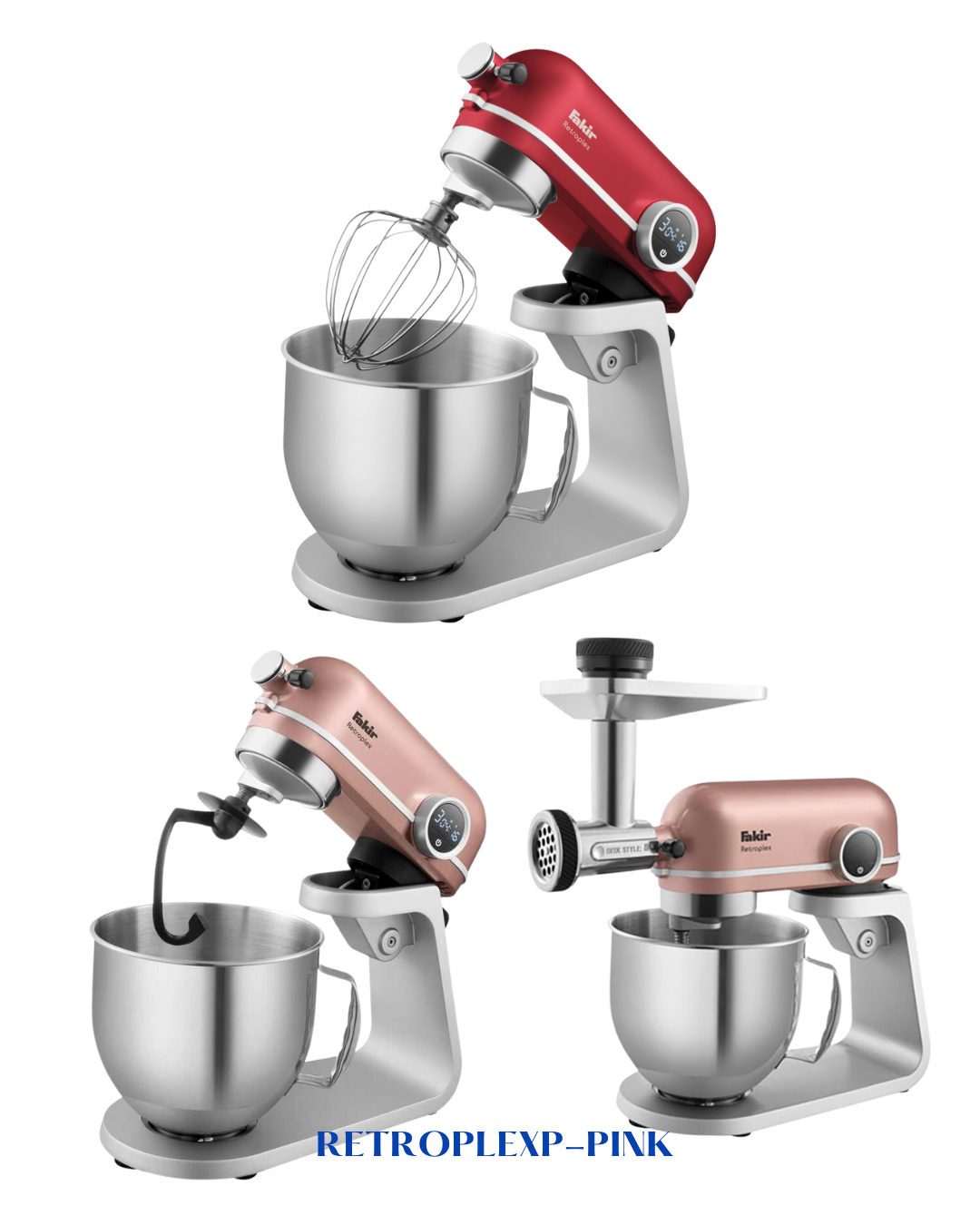 FAKIR RETROPLEX STAND MIXER_800W_5.2L