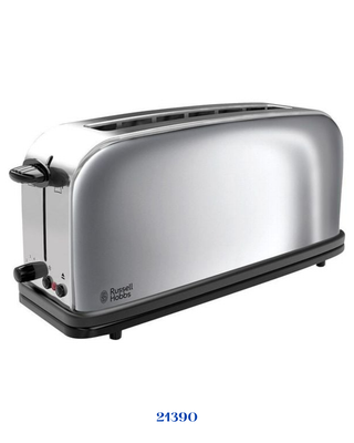 RUSSELL HOBBS CHESTER LONG SLOT TOASTER 1000W
