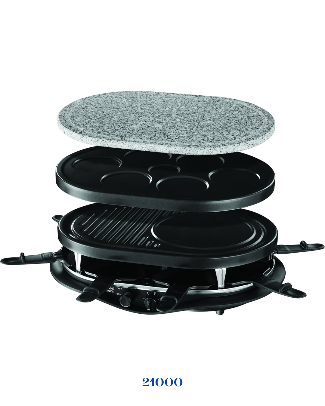 RUSSELL HOBBS FIESTA 8-PAN MULTI RACLETTE 1200W
