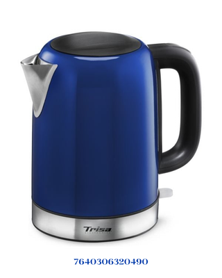 TRISA ELECTRIC KETTLE DINERS EDITION BLUE 2200W 1.7L
