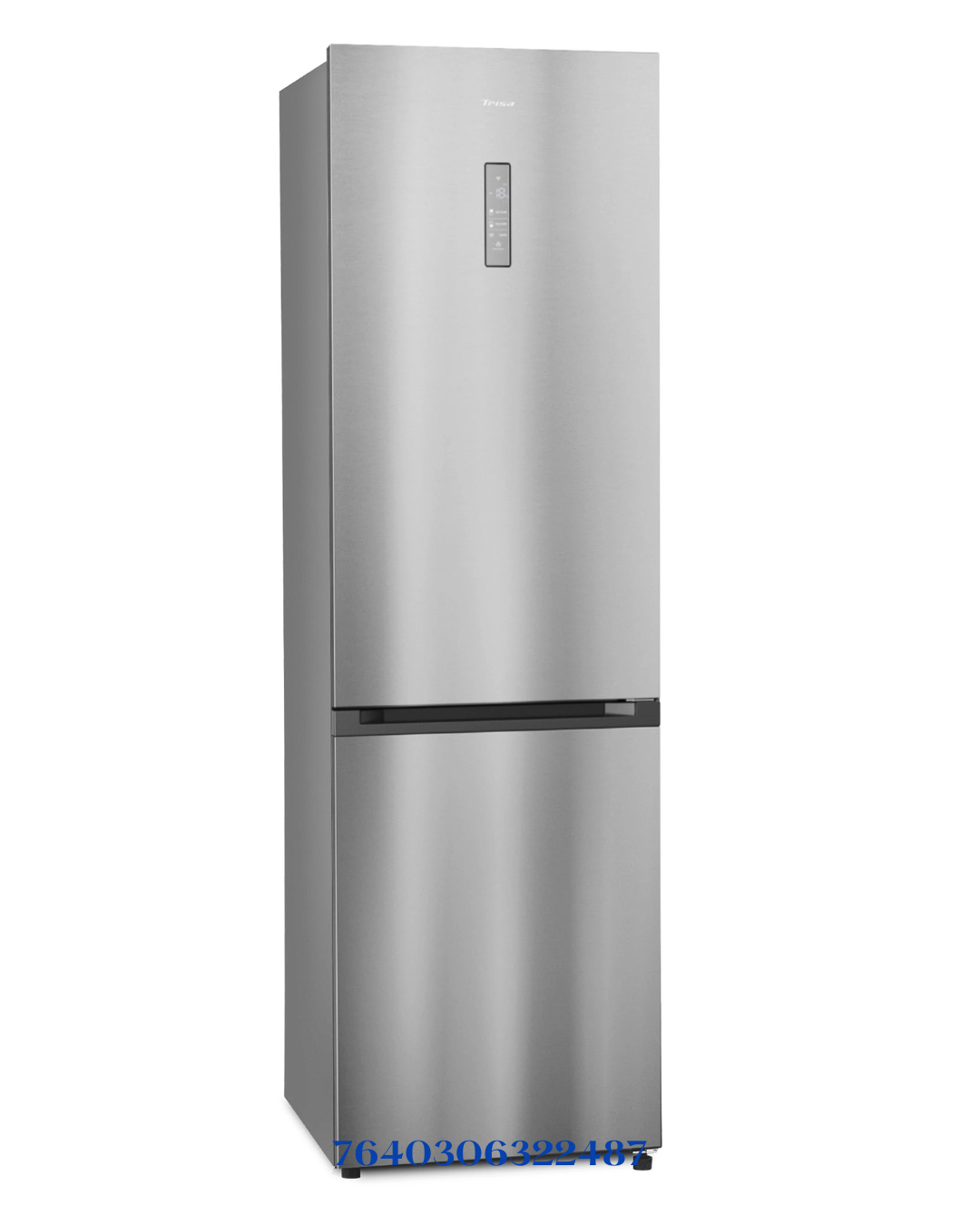 TRISA COMBI FRIDGE INOX SILVER  223W 378L