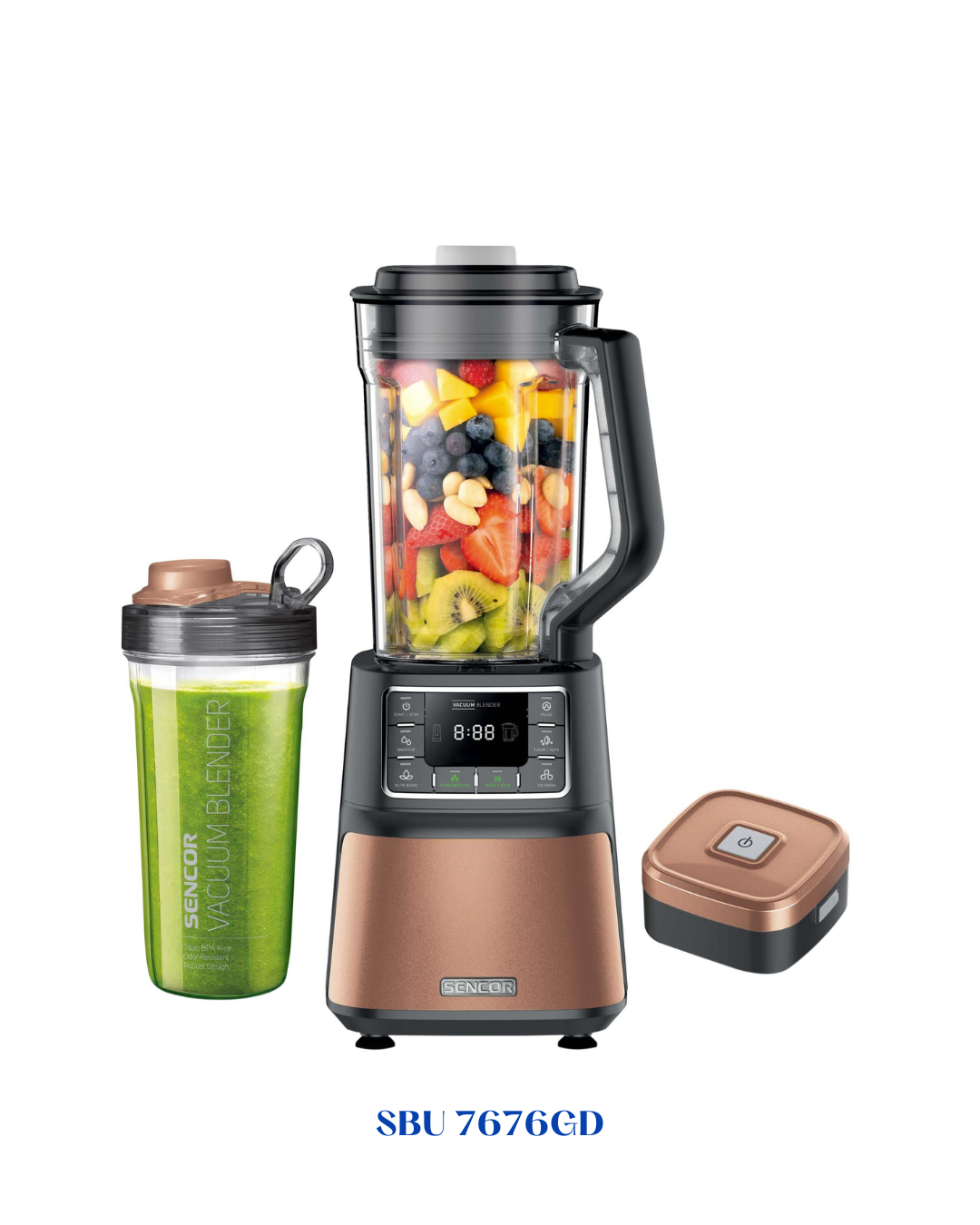 SENCOR AUTOMATIC VACUUM SUPER BLASTIC BLENDER 1500W 1.5L