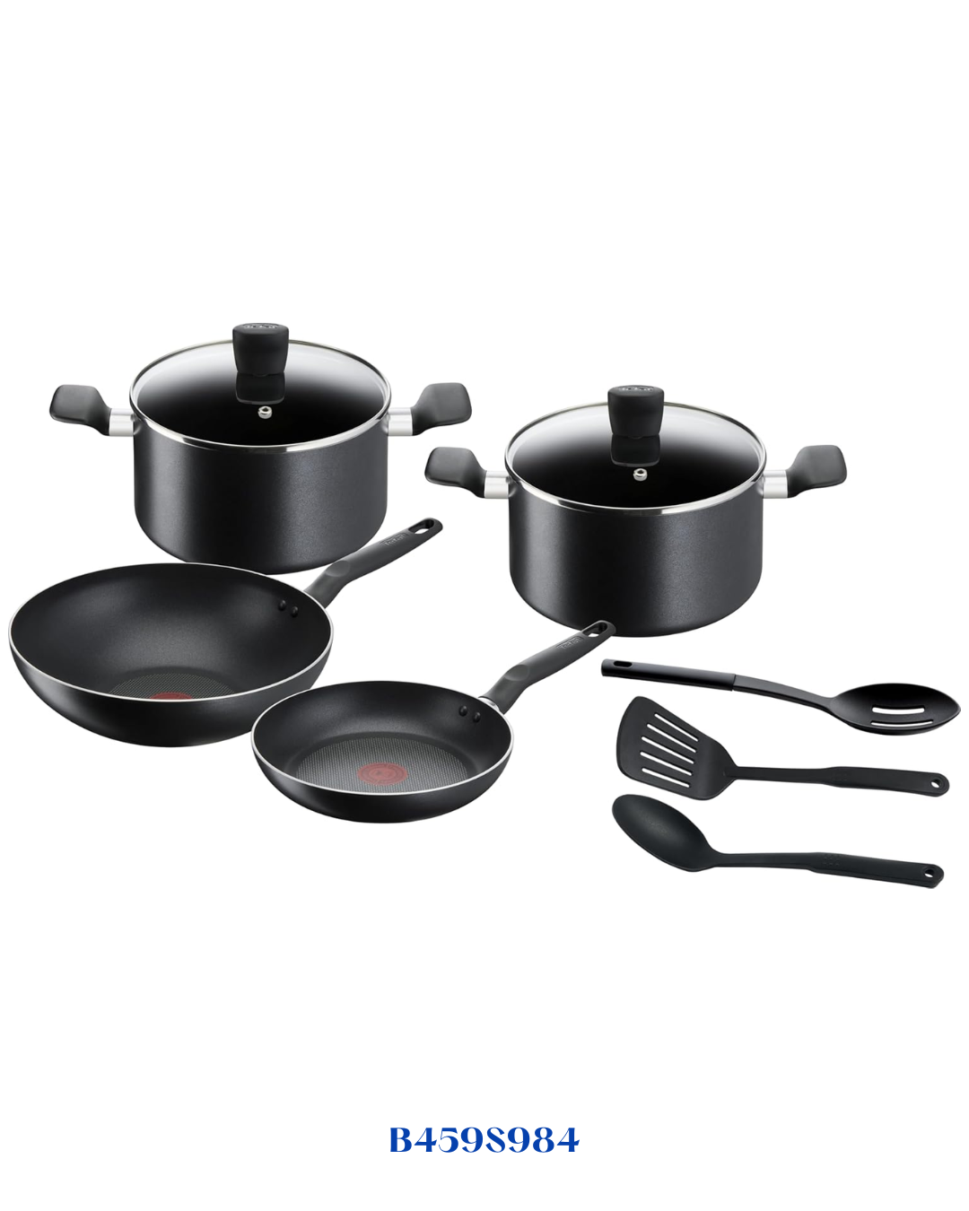 TEFAL SUPER COOK 9-PIECE COOKWARE SET