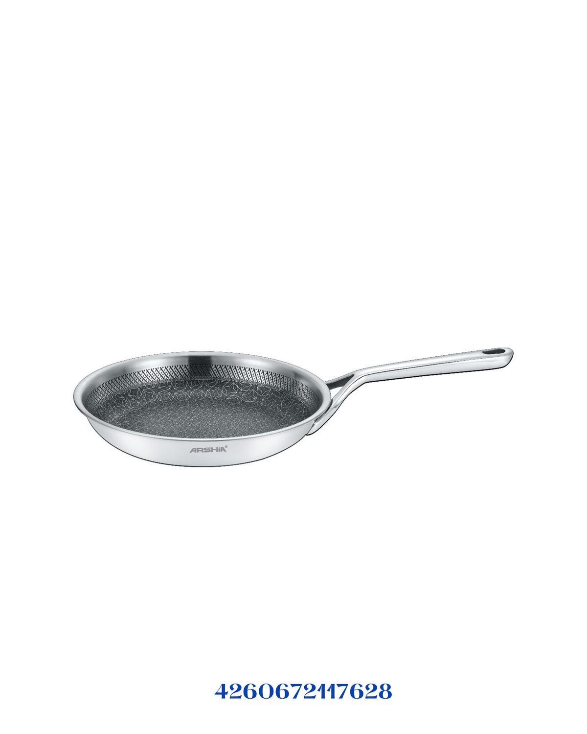 ARSHIA STAINLESS STEEL NON-STICK FRYPAN 28 CM